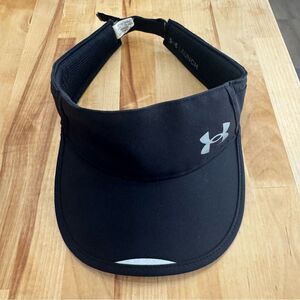 Women's Black Under Armour VISOR Clean Tennis Running Walk Hike Golf Hat Strap